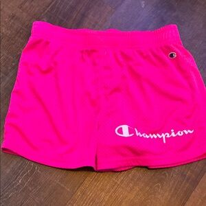 Champion Women's Vibrant Pink Athletic Shorts